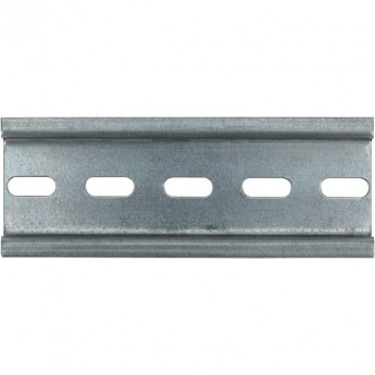 DIN-рейка REXANT 25см перфорированная оцинкованная