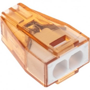 Экспресс-клемма REXANT СМК 773-602 с пастой, 2-проводная 0,75-4 мм² (50 шт/уп)