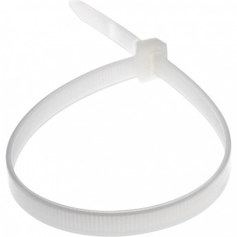 Хомут-стяжка REXANT кабельная нейлоновая 350x7.6мм белая, 100 шт.