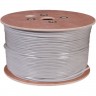 Кабель витая пара REXANT SOLID INDOOR U/UTP, CAT 5е, PVC, 10PR 24AWG серый 305м 01-1011-R