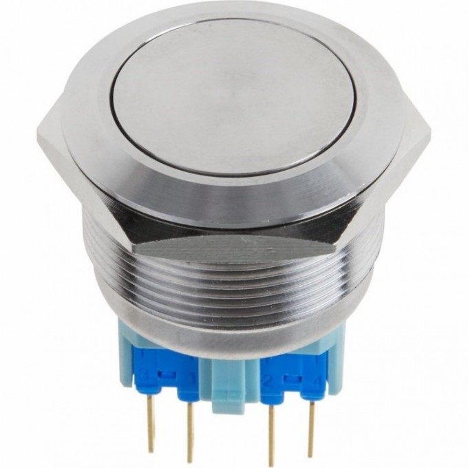 Кнопка антивандальная REXANT A-25-С1 25 б/фикс плоская 06-0381-B