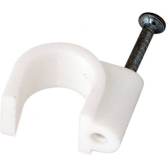 Крепеж кабеля REXANT круглый 16 мм, 50 шт.