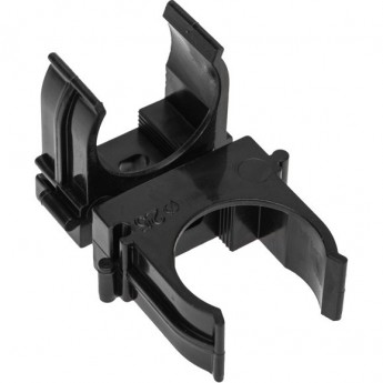 Крепеж-клипса REXANT для монтажного пистолета Ø 25 мм, черная (50 шт/уп)