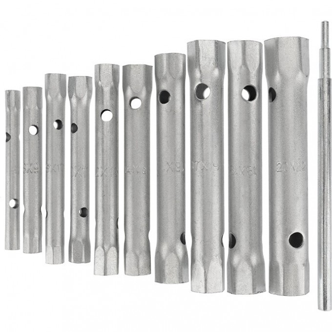 Набор ключей-трубок торцевых REXANT 6х22 мм, 10 шт. 12-5872-2