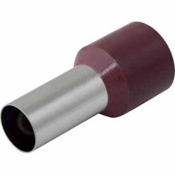 Наконечник штыревой REXANT F-16 мм 35 мм² втулочный изолированный красный Наконечник штыревой REXANT F-16 мм 35 мм² втулочный изолированный красный