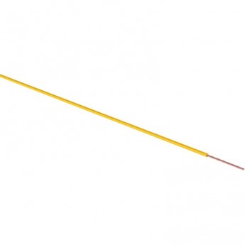 Провод ПГВА REXANT 1х1.00 мм² желтый 100 м