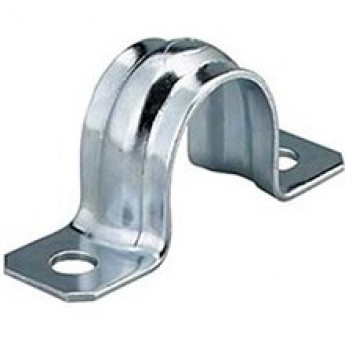 Скоба REXANT СМД 10-11 двухлапковая для металлорукава 6 мм, 100 шт.