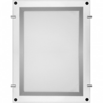 Световая панель REXANT ПОСТЕР CRYSTALLINE ROUND LED 501х741 17 Вт бескаркасная подвесная двухсторонняя