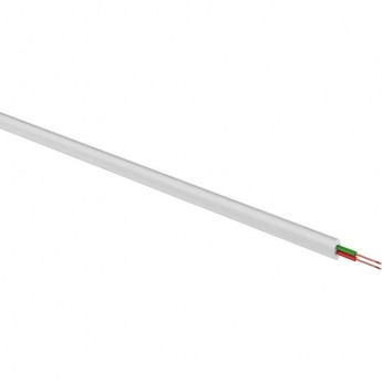 Телефонный кабель REXANT ШТЛП 2 белый 100м