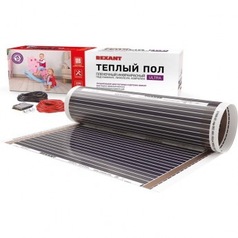 Теплый пол REXANT ULTRA RXM 220 пленочный 5 м² 1100 Вт