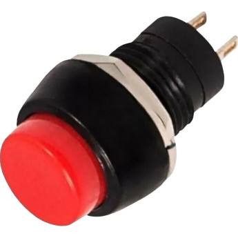 Выключатель-кнопка REXANT MICRO 250V 1А (2с) ON-OFF красная (PBS-20А) индивидуальная упаковка 1 шт