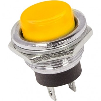 Выключатель-кнопка REXANT RWD-306 металл желтая
